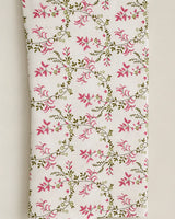 Pure White Schiffli Embroidered Lawn 3-Piece Stitched Suit with Pink Floral Cutwork & Printed Chiffon Dupatta