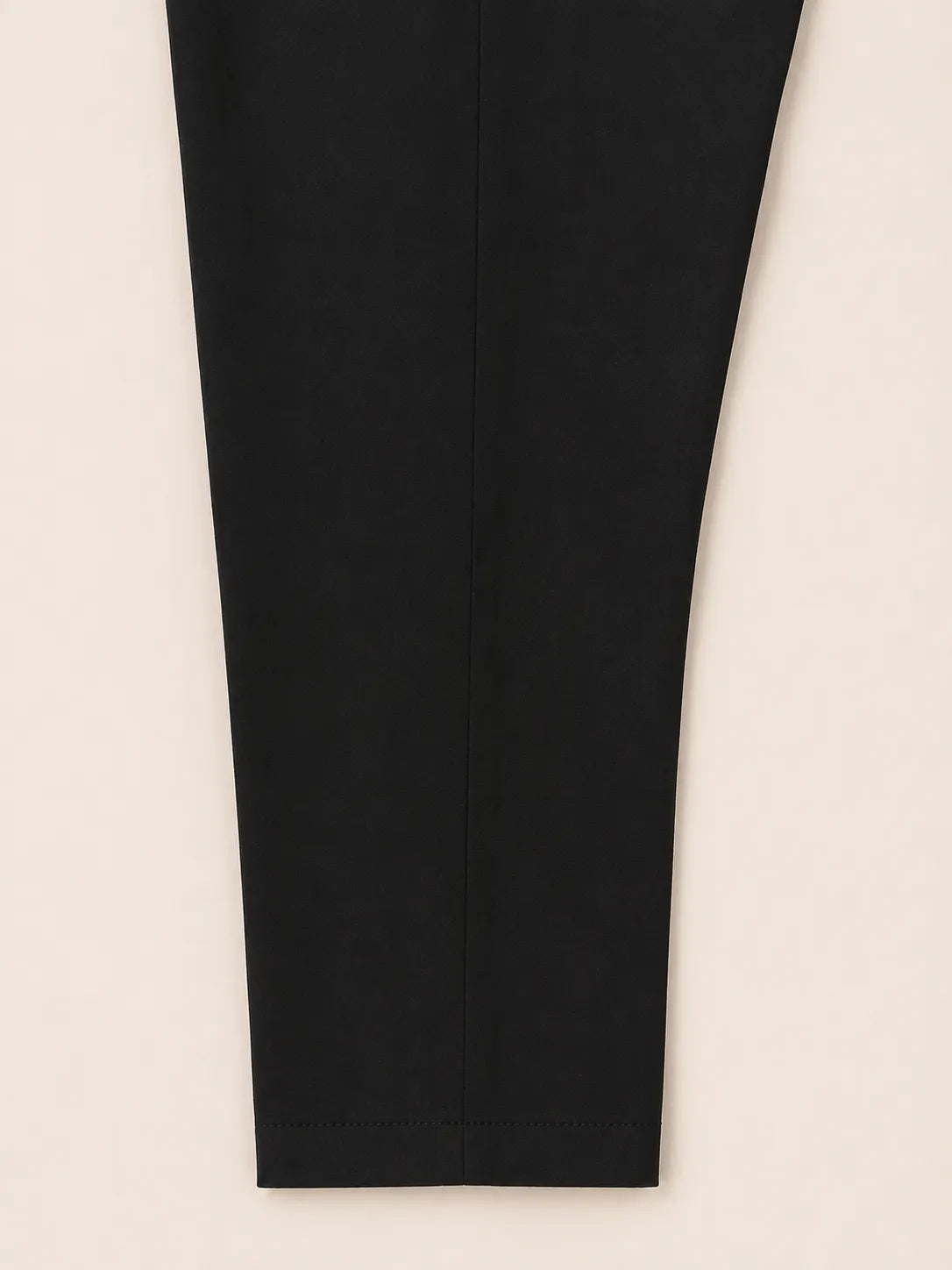 Black Embroidered Long Shirt 3-Piece Stitched Suit with Neckline Tassels & Bamber Dupatta