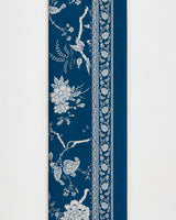 Teal Blue Embroidered Lawn 3-Piece Stitched Suit with Bamber Chiffon Dupatta & Plain Trousers