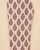 Dusty Rose Pink Embroidered Lawn 2-Piece Stitched Suit with Printed Trouser