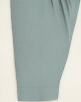 Mint Embroidered 3-Piece Stitched Suit with Shalwar & Organza Dupatta